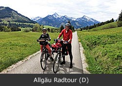 Fietsen in de Allgäu