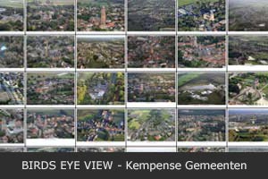 Bird's eye view Gemeenten