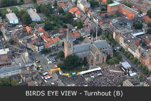 Bird's eye vieuw Turnhout