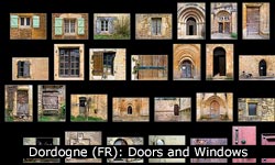 Dordogne: Doors and windows