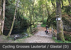 Fietsen in het Lautertal/Glastal