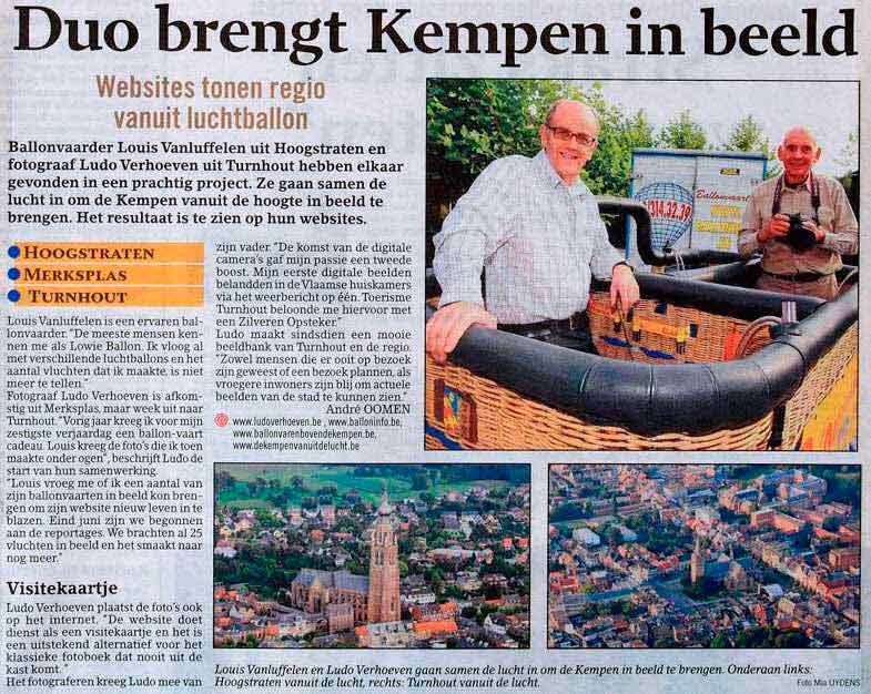 Gazet van Antwerpen — 23.09.2008