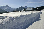 Kleinwalsertal sterreich Winterwanderung Hrnlepass / Waldhaus (3.2.2006)