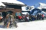 Kleinwalsertal sterreich Winterwanderung Hhenweg Fuchsfarm nach Baad (4.2.2006)