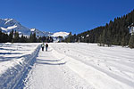 Kleinwalsertal sterreich Wanderung ins Schwarzwassertal (14.2.2008)